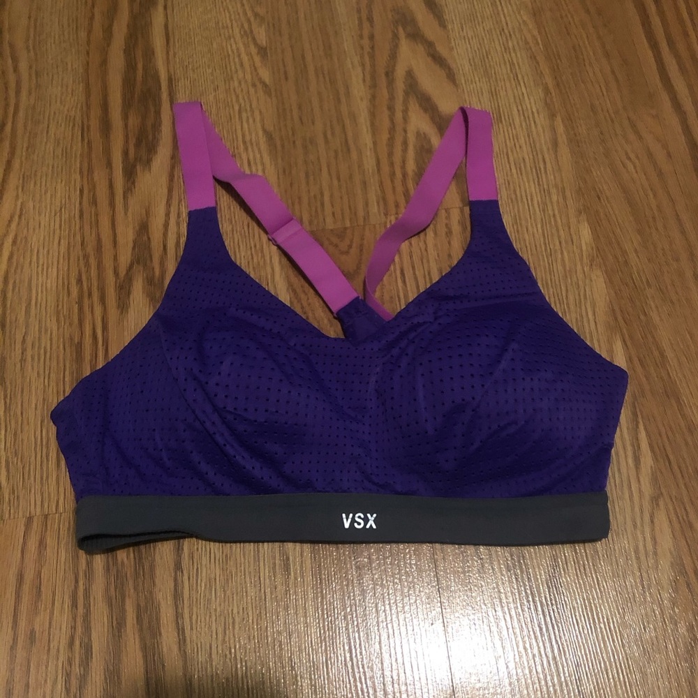 Victoria Secret Purple & Pink Sports Bra